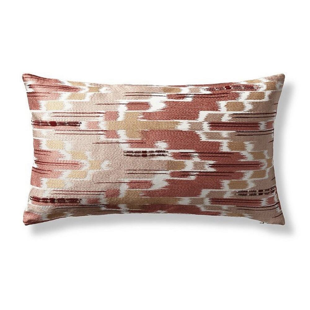 Frontgate Bellamy Blush Decorative Pillow Cover 13x22 NWT